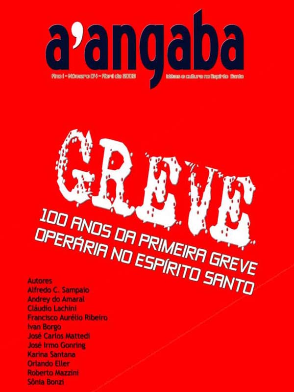 Revistas - a´angaba, Revista de Cultura - Associação Espírito Santense de Imprensa (AEI-ES)